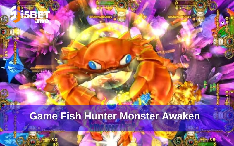 Top những game bắn cá hay nhất hiện nay bạn không thể bỏ lỡ Fish Hunter Monster Awaken sở hữu đồ họa 3D bắt mắt